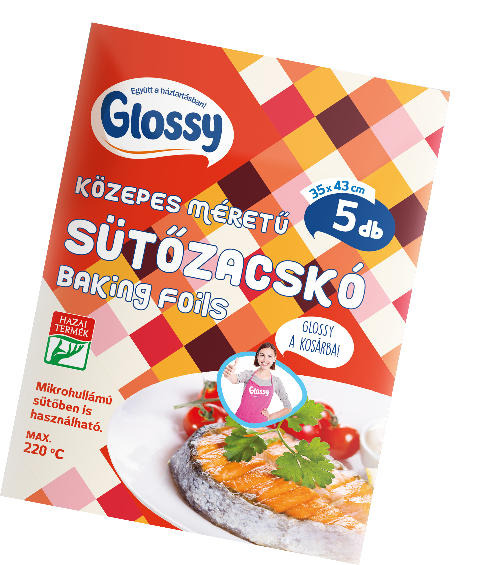 Glossy Sütőzacskó steakes (5 db)